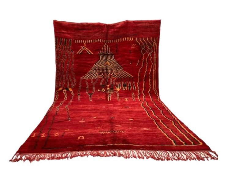 Khalil Karim Marokkaans handgemaakt tapijt